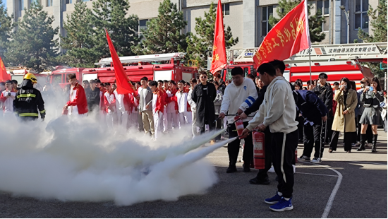 【工作落实年】学校开展2023秋季消防安全应急疏散演练