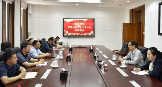 市科协来校调研科技成果转化工作